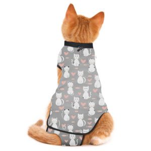 Cat Recovery Suit - Gray